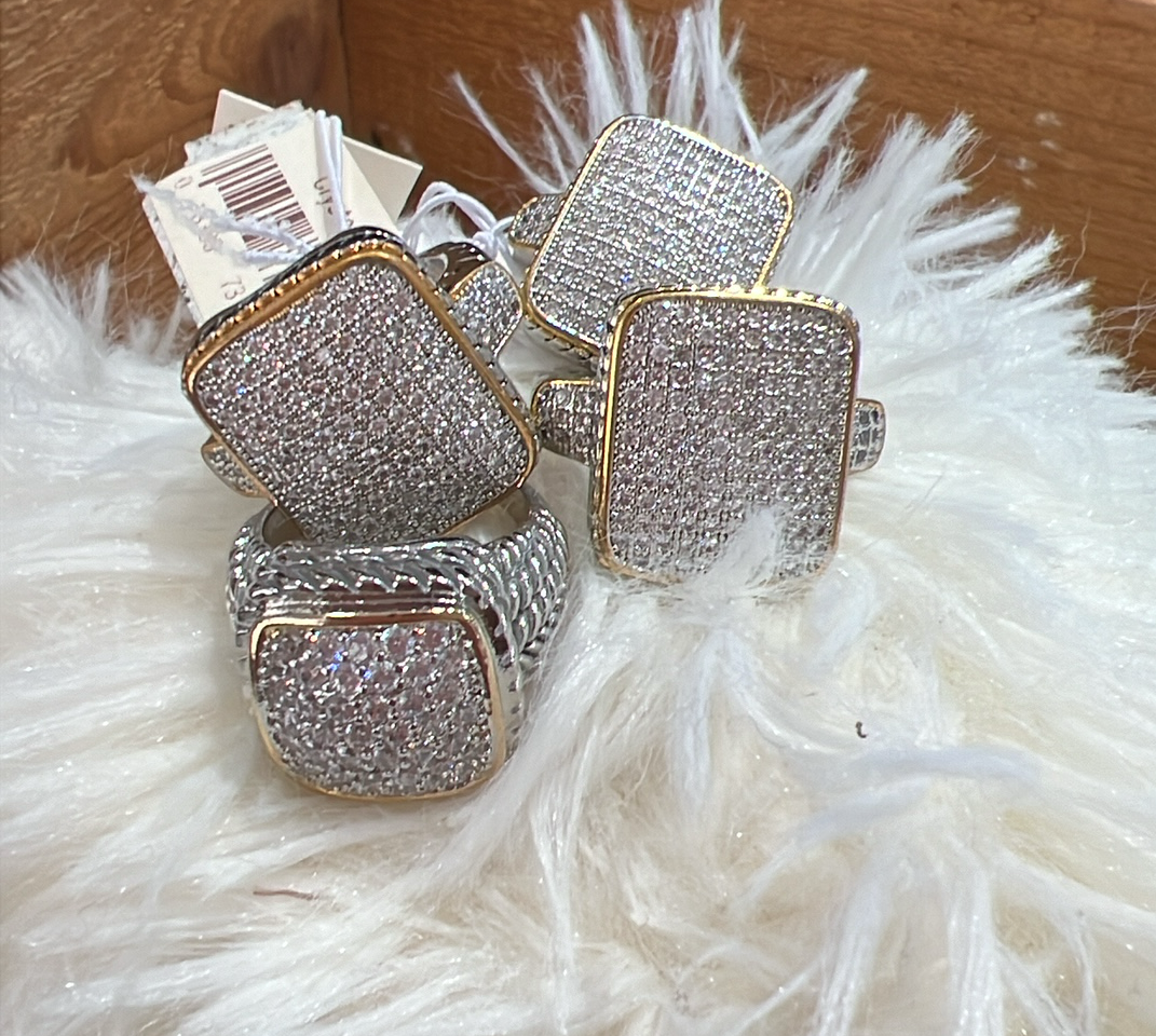 Crystal Braided Ring