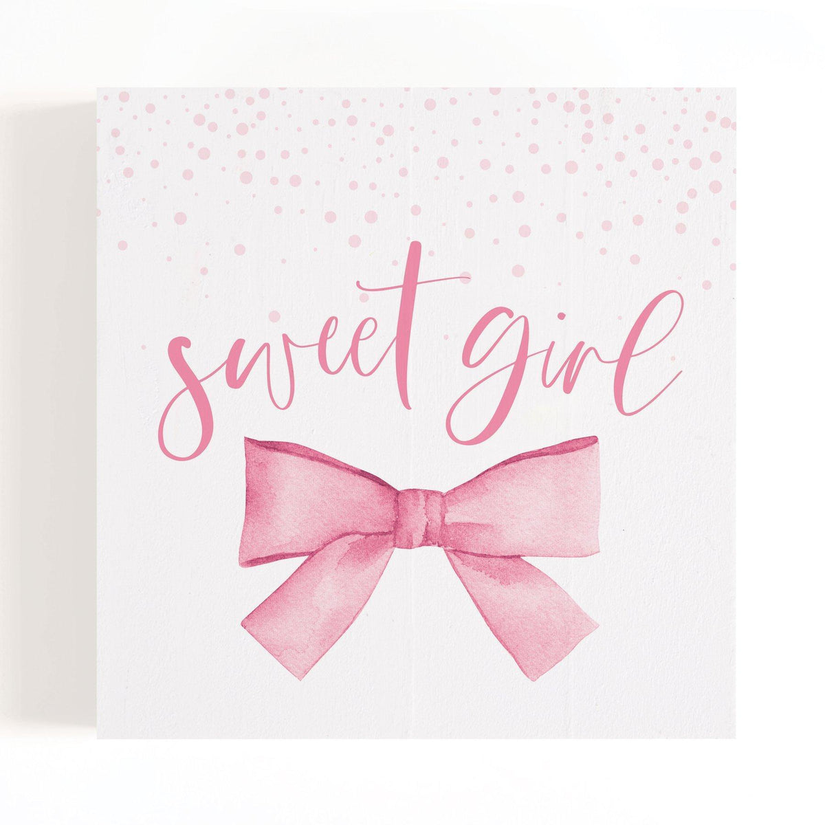 Sweet Girl Box Sign