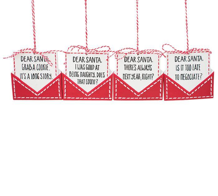 Dear Santa Ornament