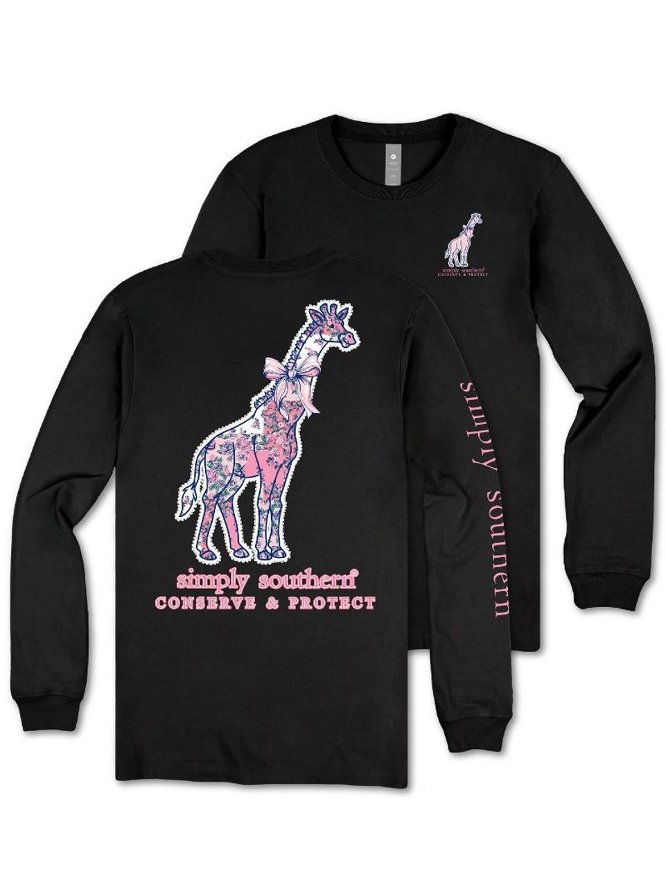 SS-LS-TRACKGF1-FLR-BLK Youth Tee