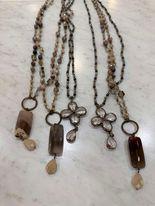 Crystal Gem Long Necklace