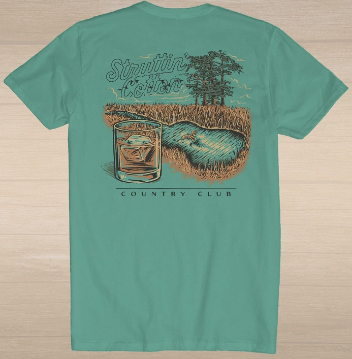 Country Club Tee - Seagrass