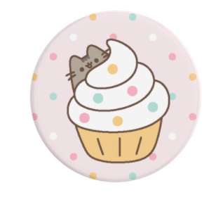 Pusheen Cupcake Pop Socket