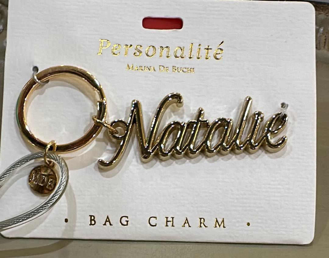 Natalie Bag Charm Keyring