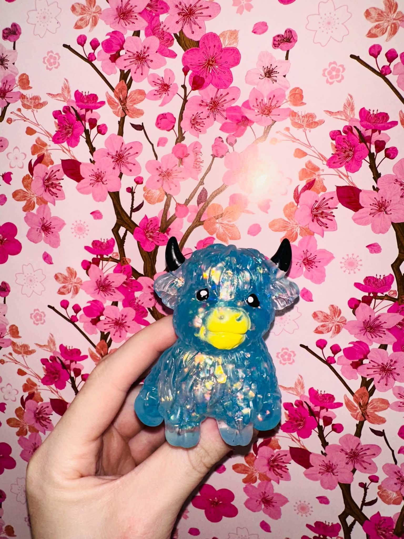Highland Cow Sugar Squishy
