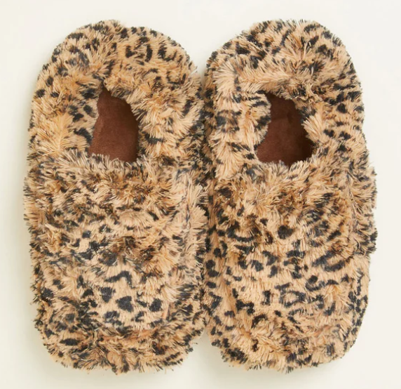 Leopard Warmie Slippers