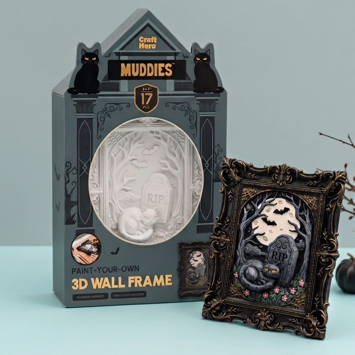 Craft Hero Muddies™ - Watcher of the Wake - DIY 3D Wall Frame