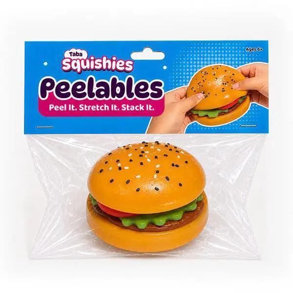 Taba Squishies® Peelables Deluxe Hamburger