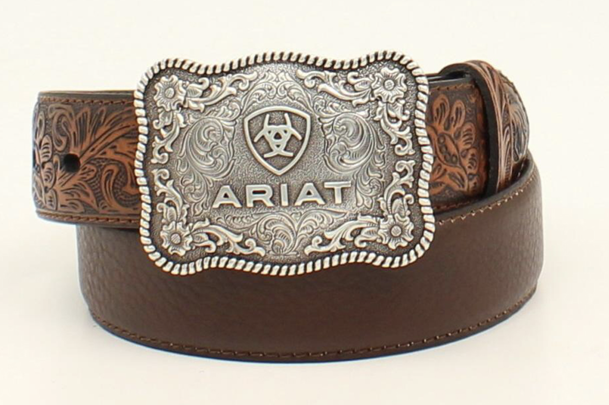 Ariat Youth Leather Floral Tribute Belt