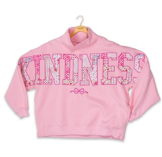 Simply Southern Kindness Mockneck Sweatshirt