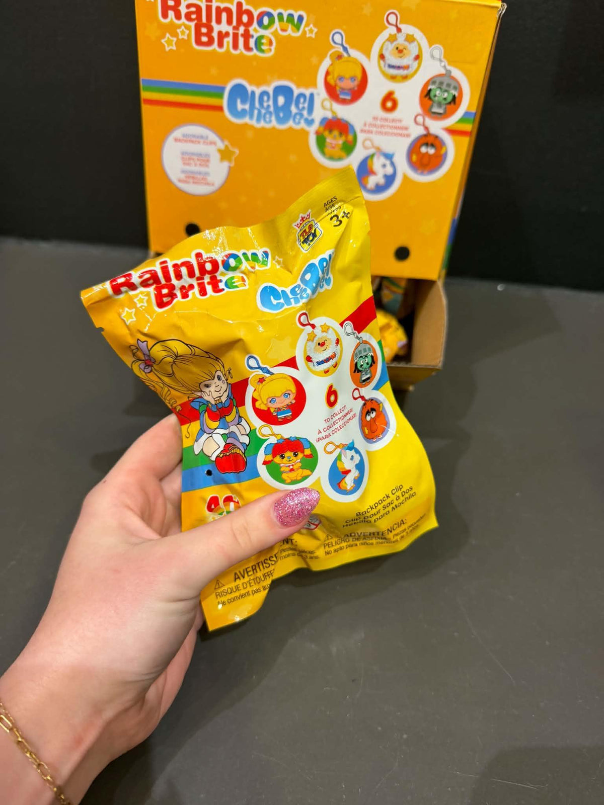 Rainbow Brite Blind Bag CheeBee Keychain