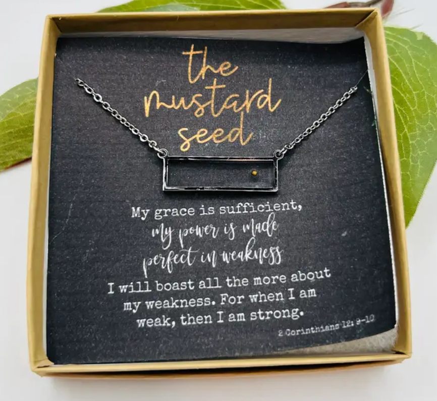 Mustard Seed Faith Necklace