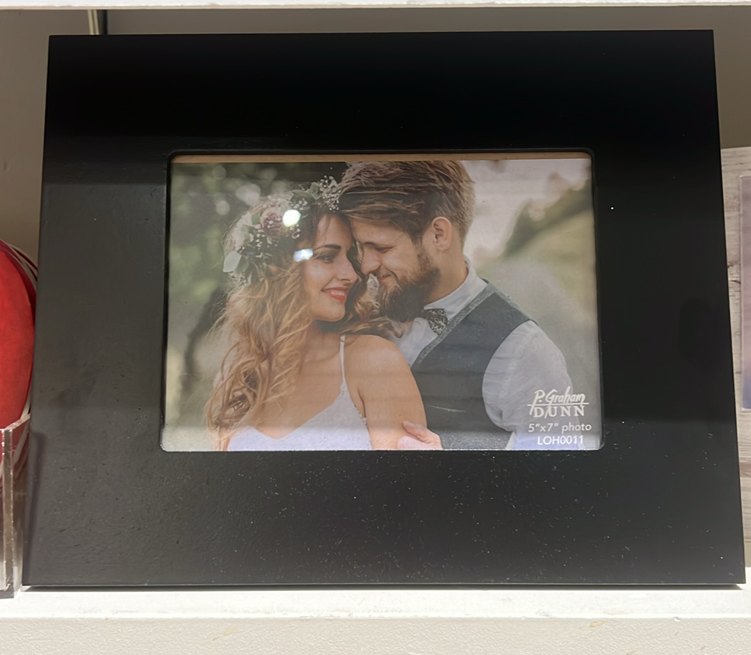 Black 5x7 Solid Frame