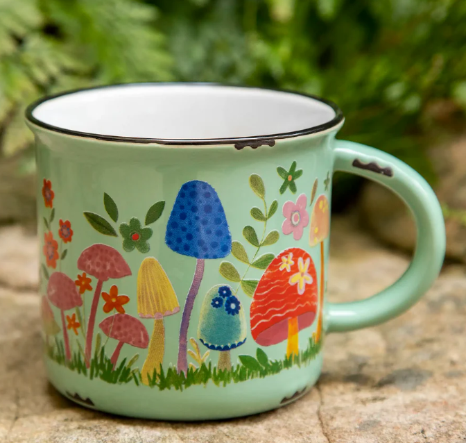 Mushroom Camp Coffee Mug