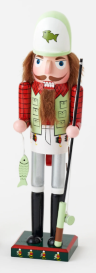 Outdoorsman Nutcracker - 3 Assorted