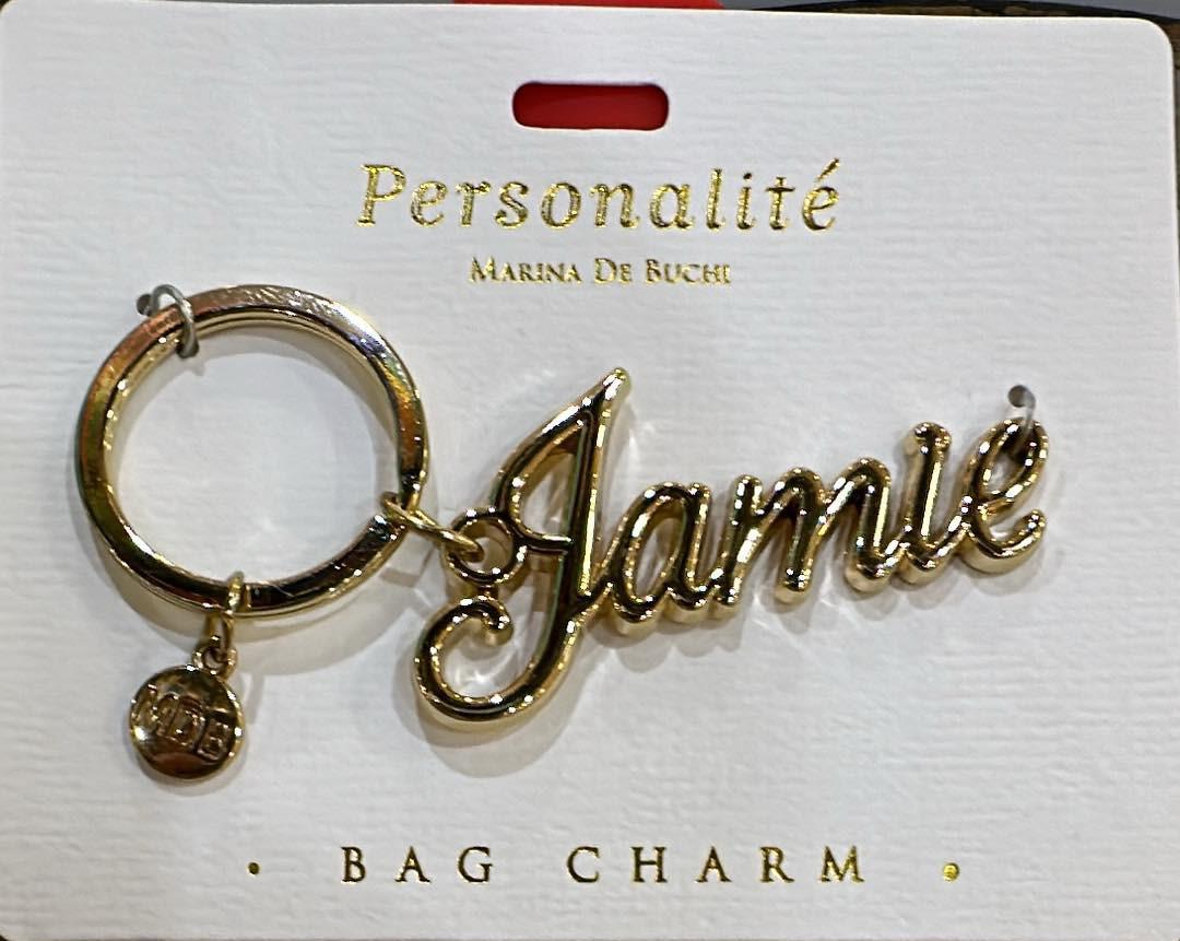 Jamie Bag Charm Keyring