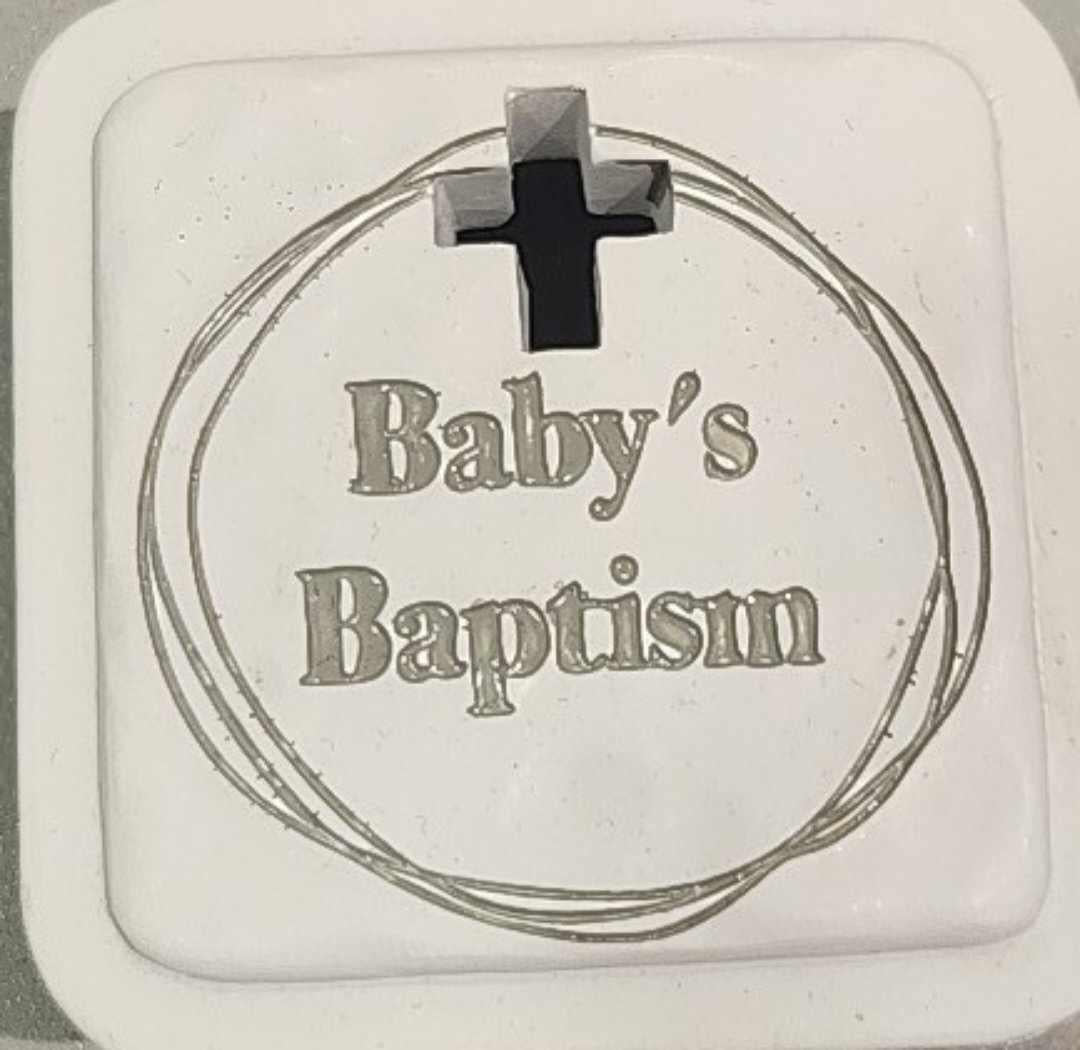 Baby's Baptism Trinket Box