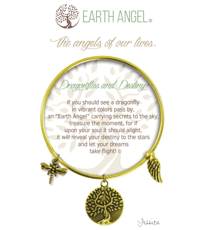 Dragonflies & Destiny Earth Angel Bracelets