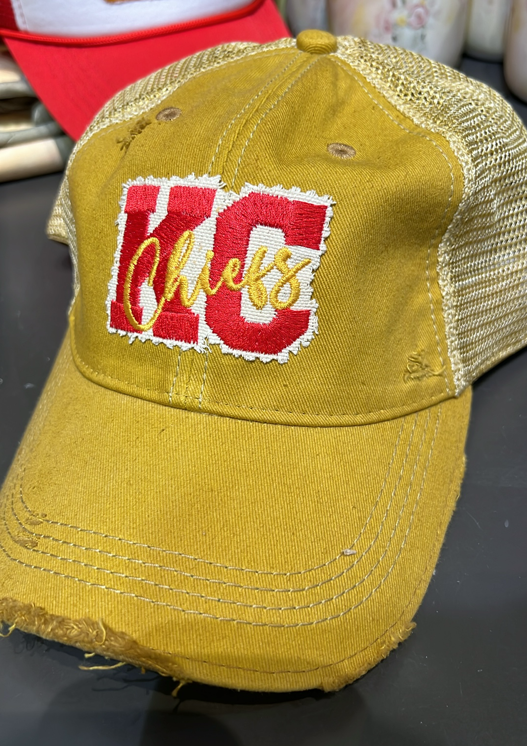 KC Chiefs Patch Hat