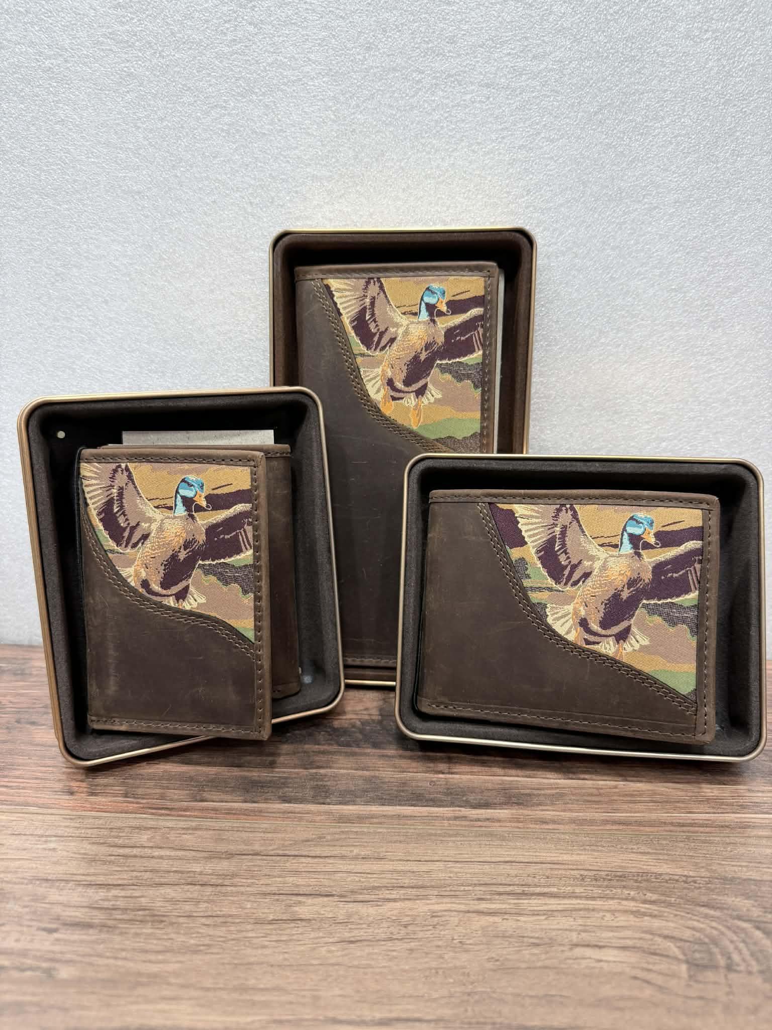 Crazy Horse Woven Patch Wallets