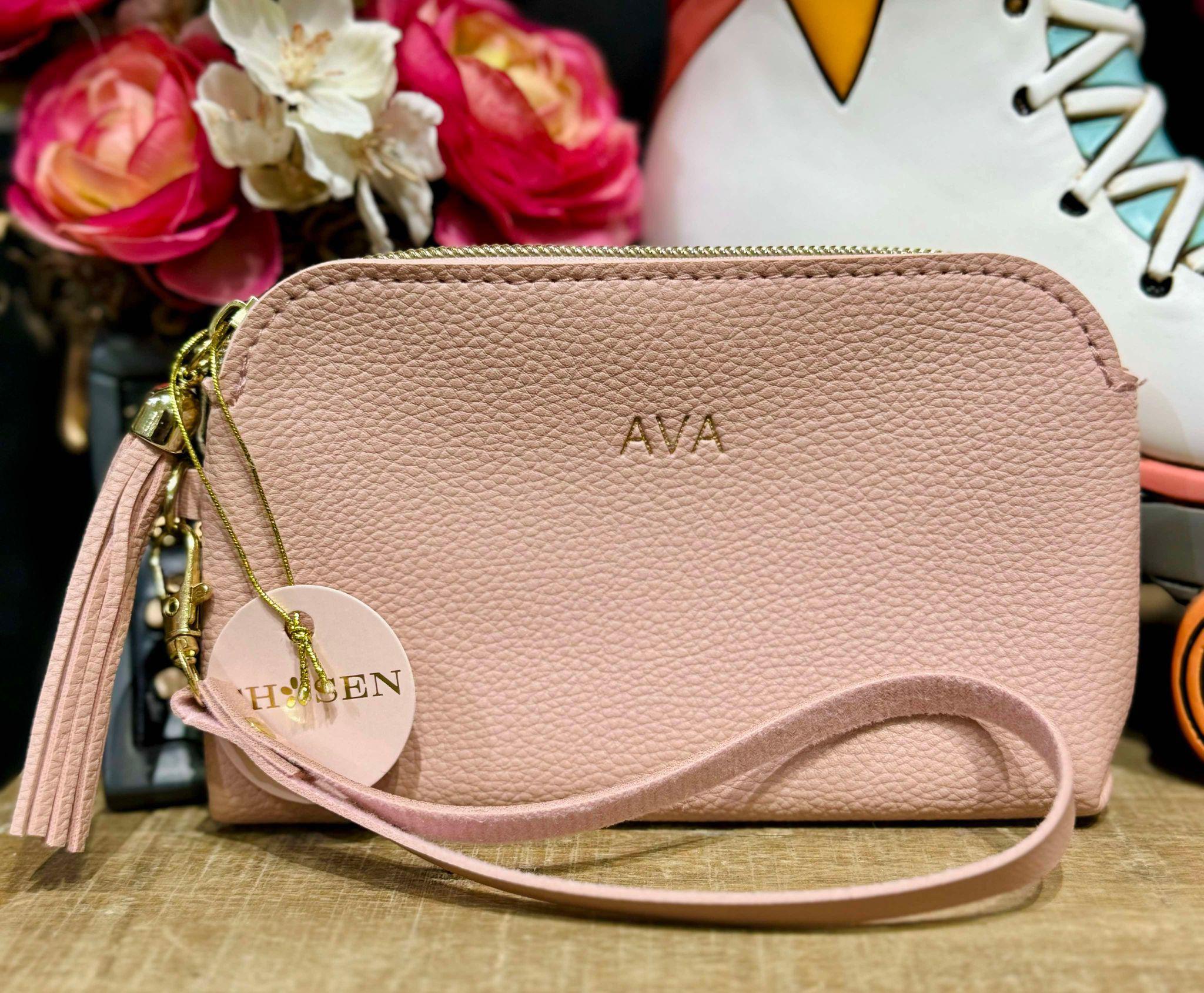 Ava Pink Chosen Wristlet