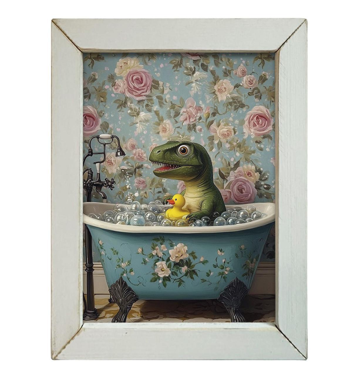 Funny Bathtub Framed Images