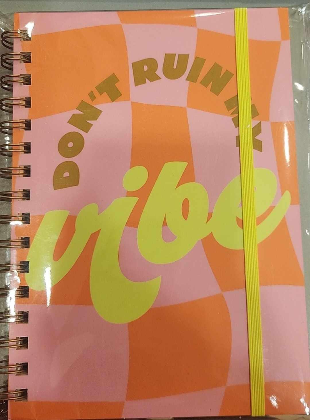 Don't Ruin My Vibe Undated Planner