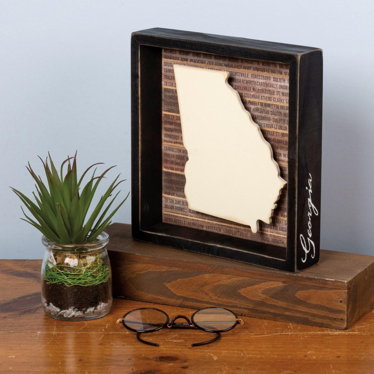 Georgia Box Sign