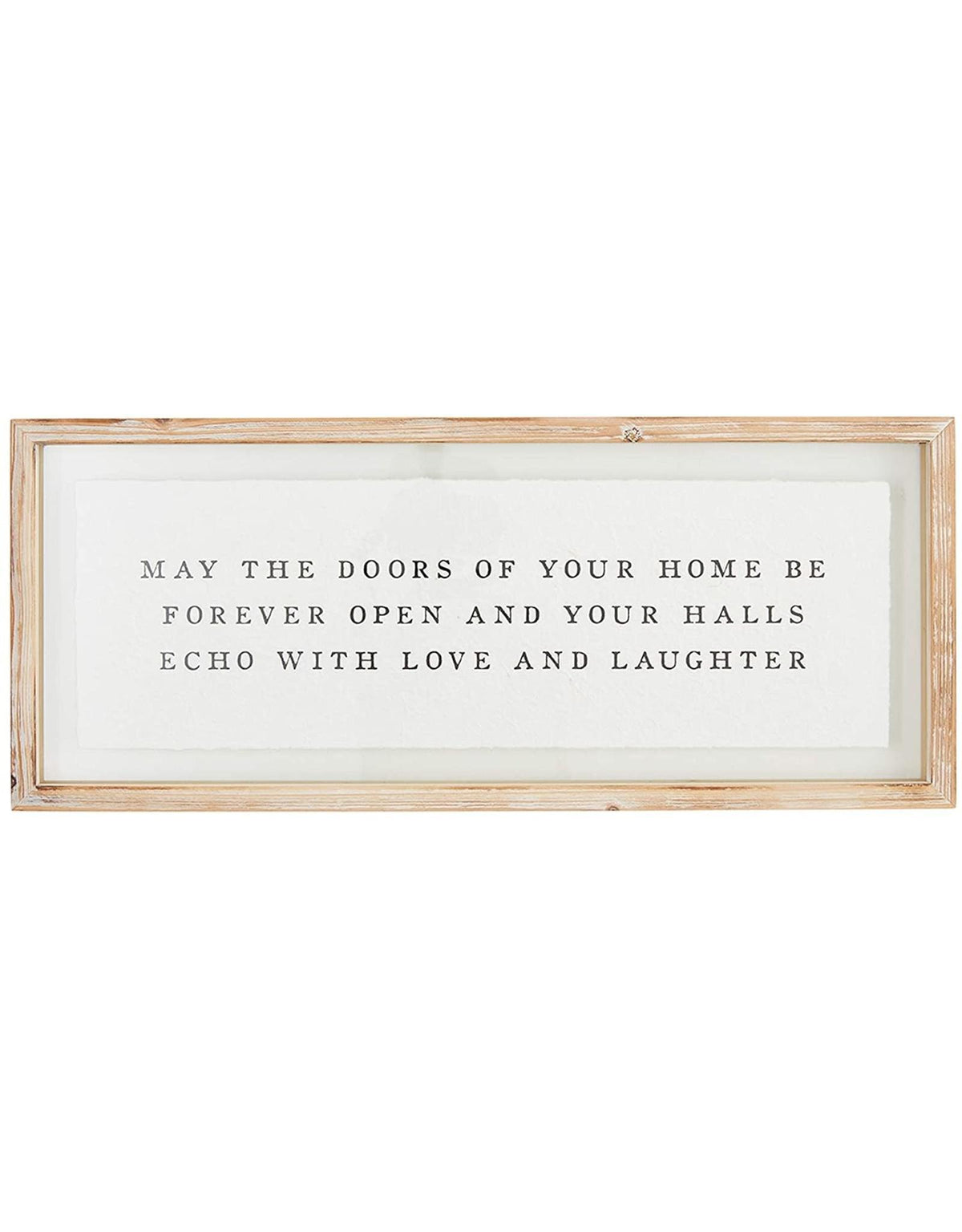 May The Doors Frames Glass Plaque