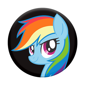 Rainbow Dash Popsocket