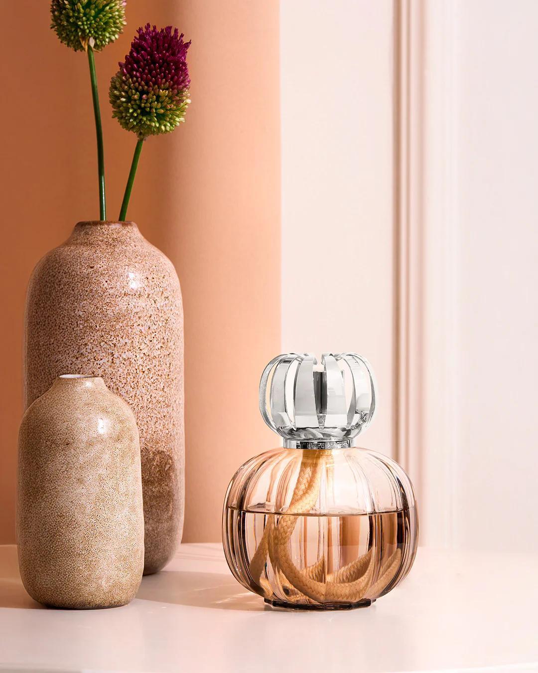 Corali Coral Fragrance Lamp Gift Set with Velvet of Orient