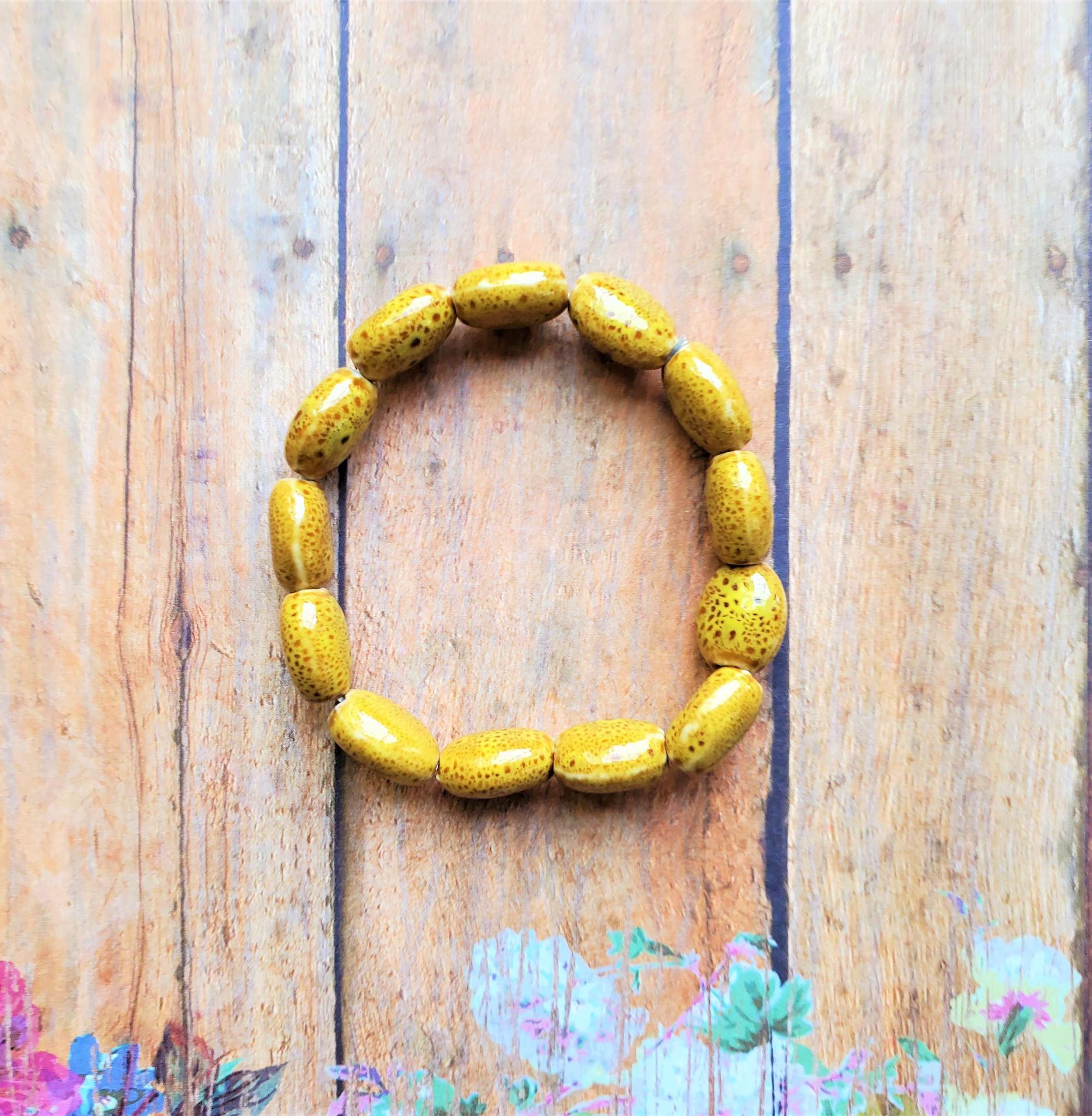 Oval Clay Shape Bracelets