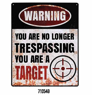 Sign of the Times - Metal Signs