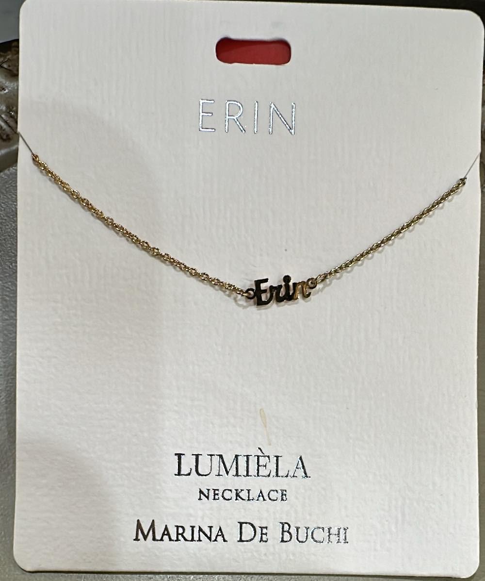 Erin Name Necklace