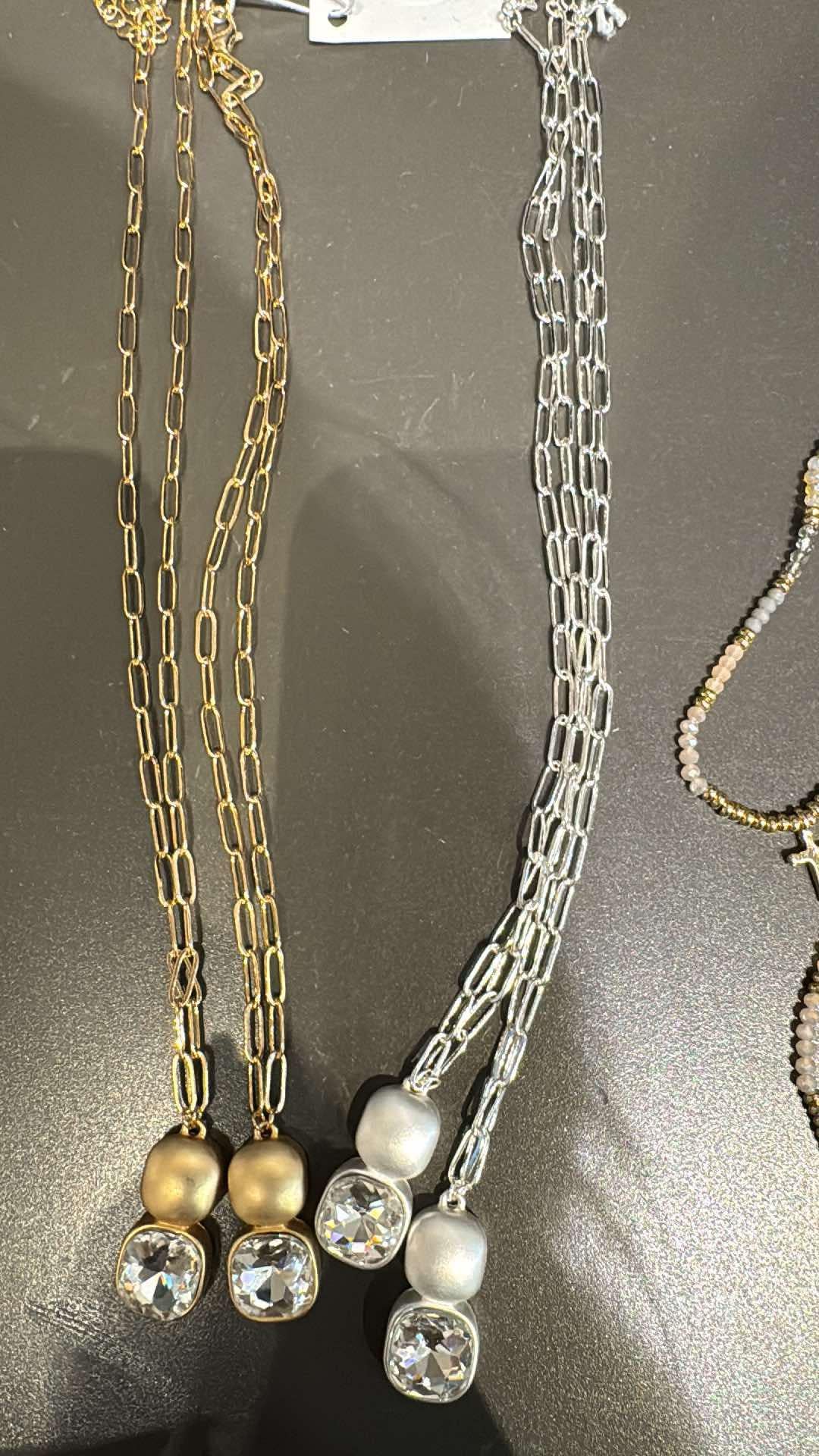 Dome Clear Necklace