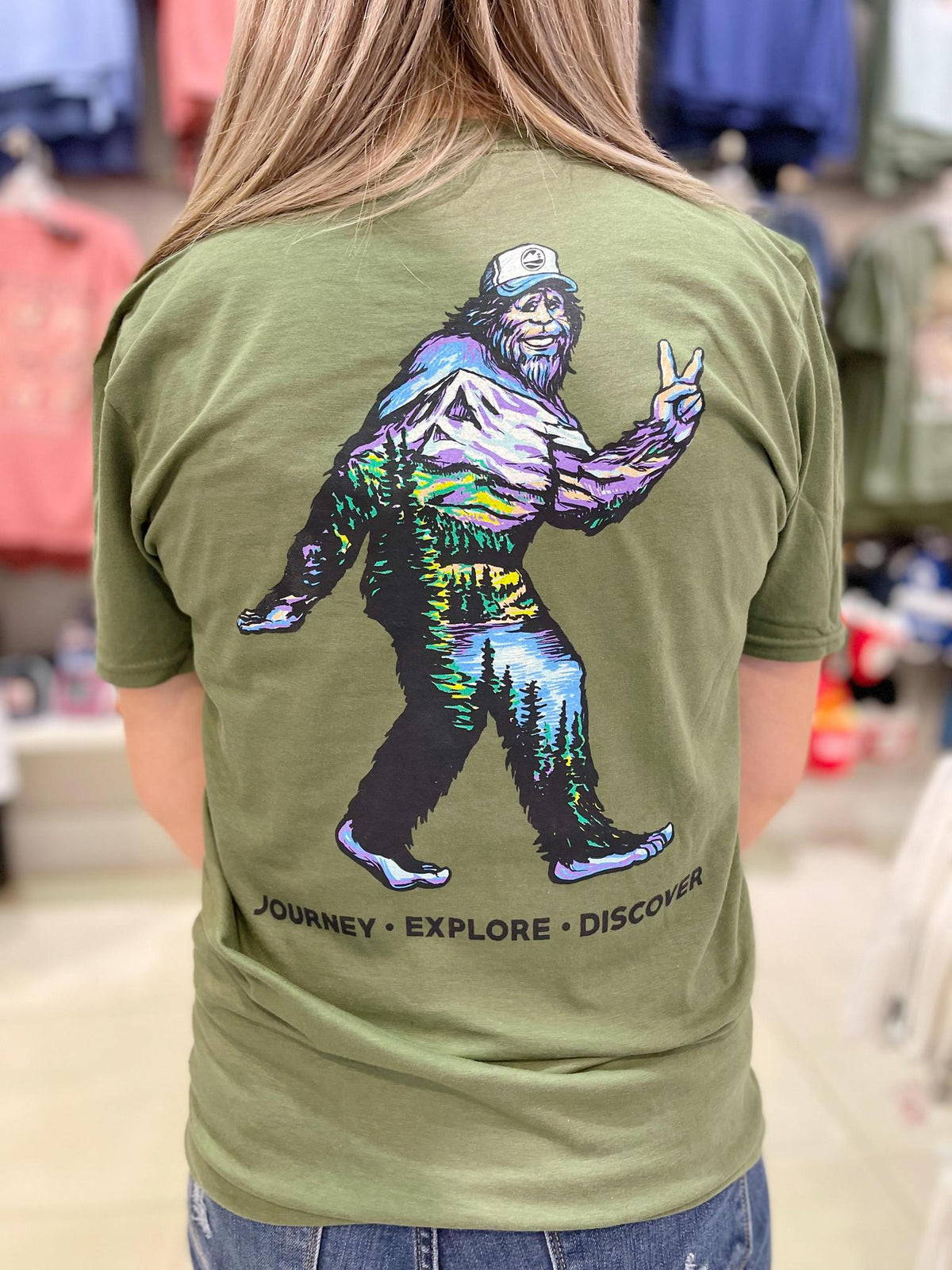 Jeep Peace Squatch Tee