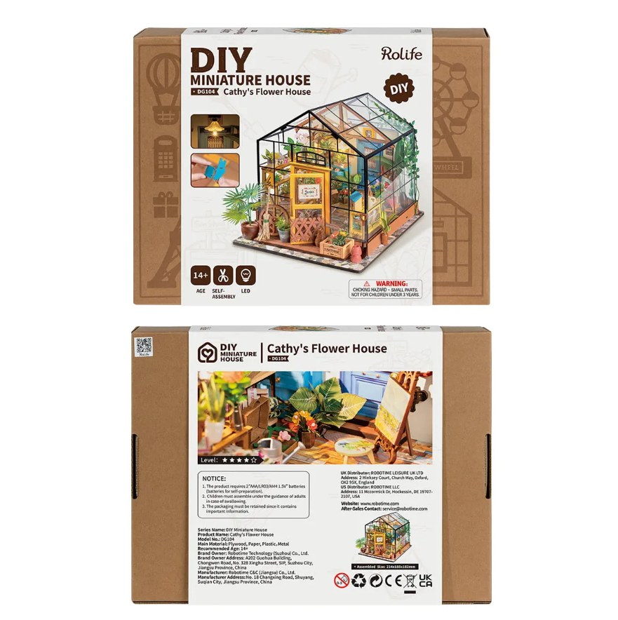 Rolife DIY Miniature House- Cathy's Flower House