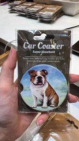 Bulldog Car Coaster