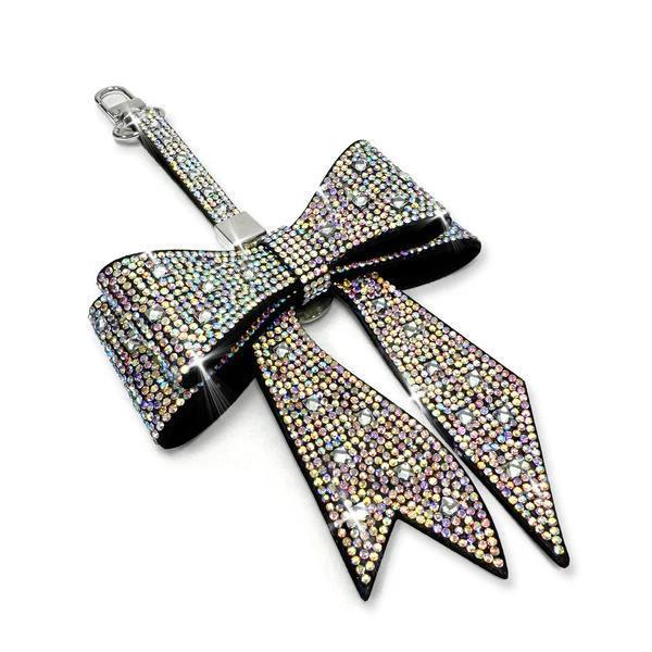 Royal Ice Bow Purse Charm