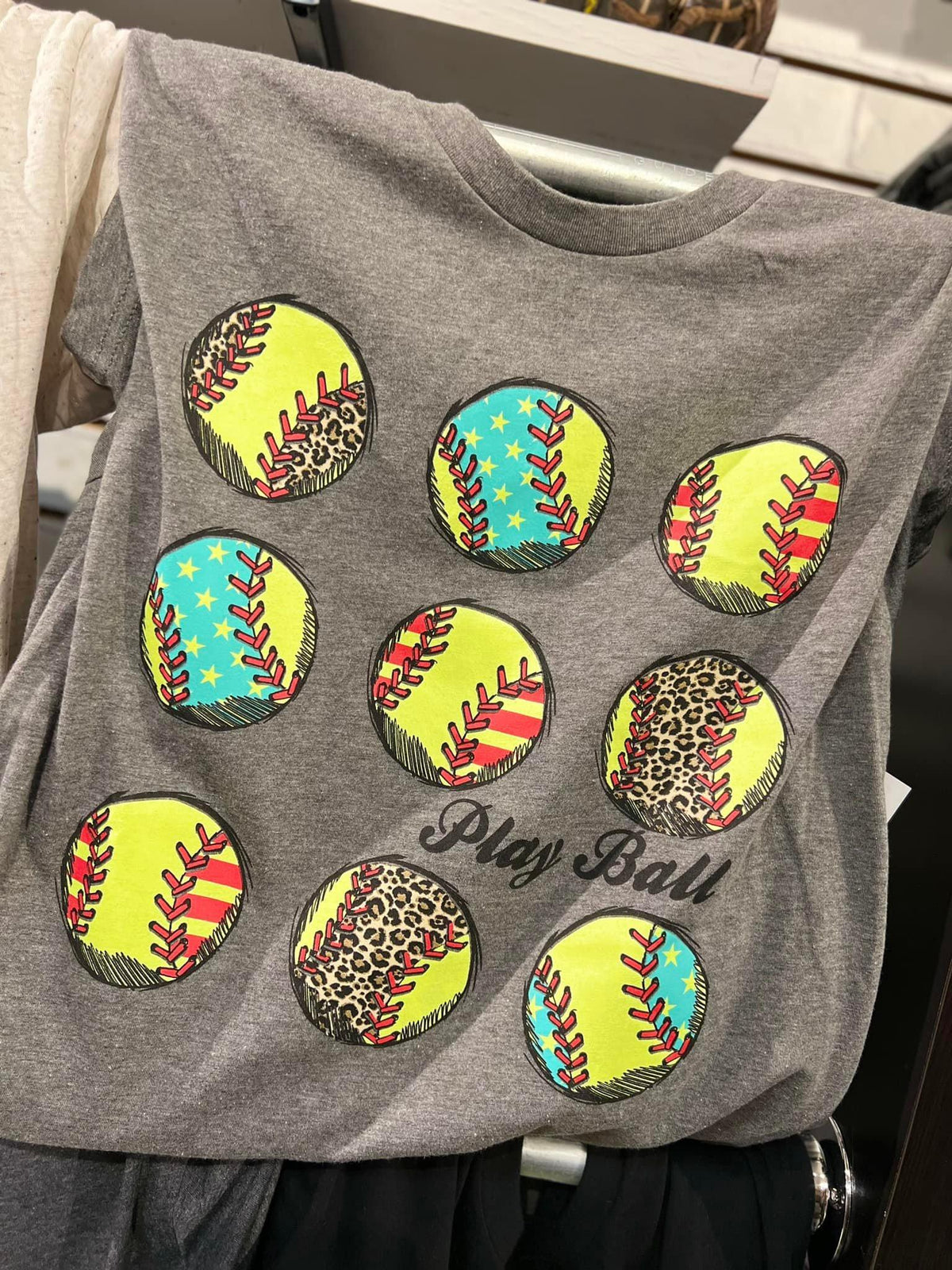 Play Ball Softball Tee