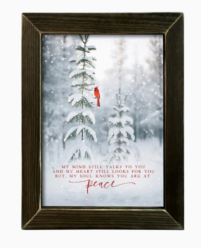 Peaceful Cardinal 12x16