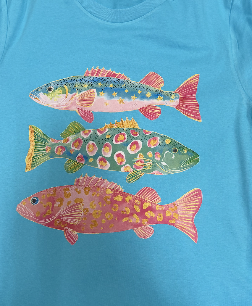 Three Fish Tee