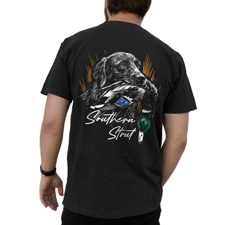 Marsh Born - Graphite Tee