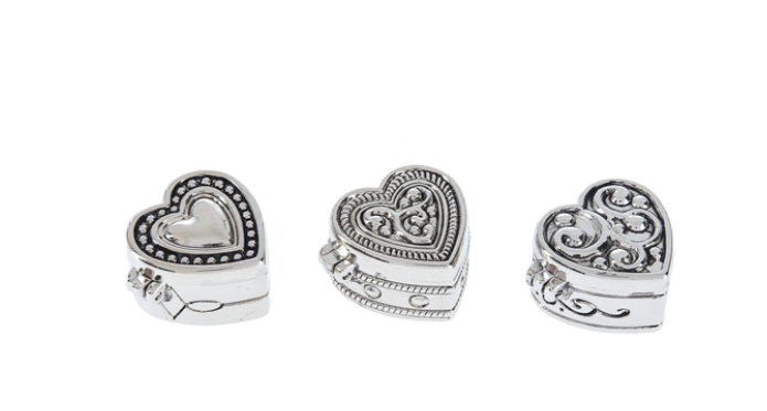Angels in My Heart Prayer Box Charms