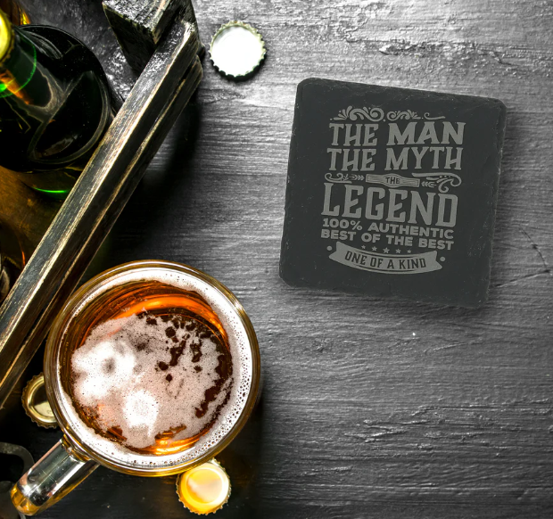 4" Slate Coasters