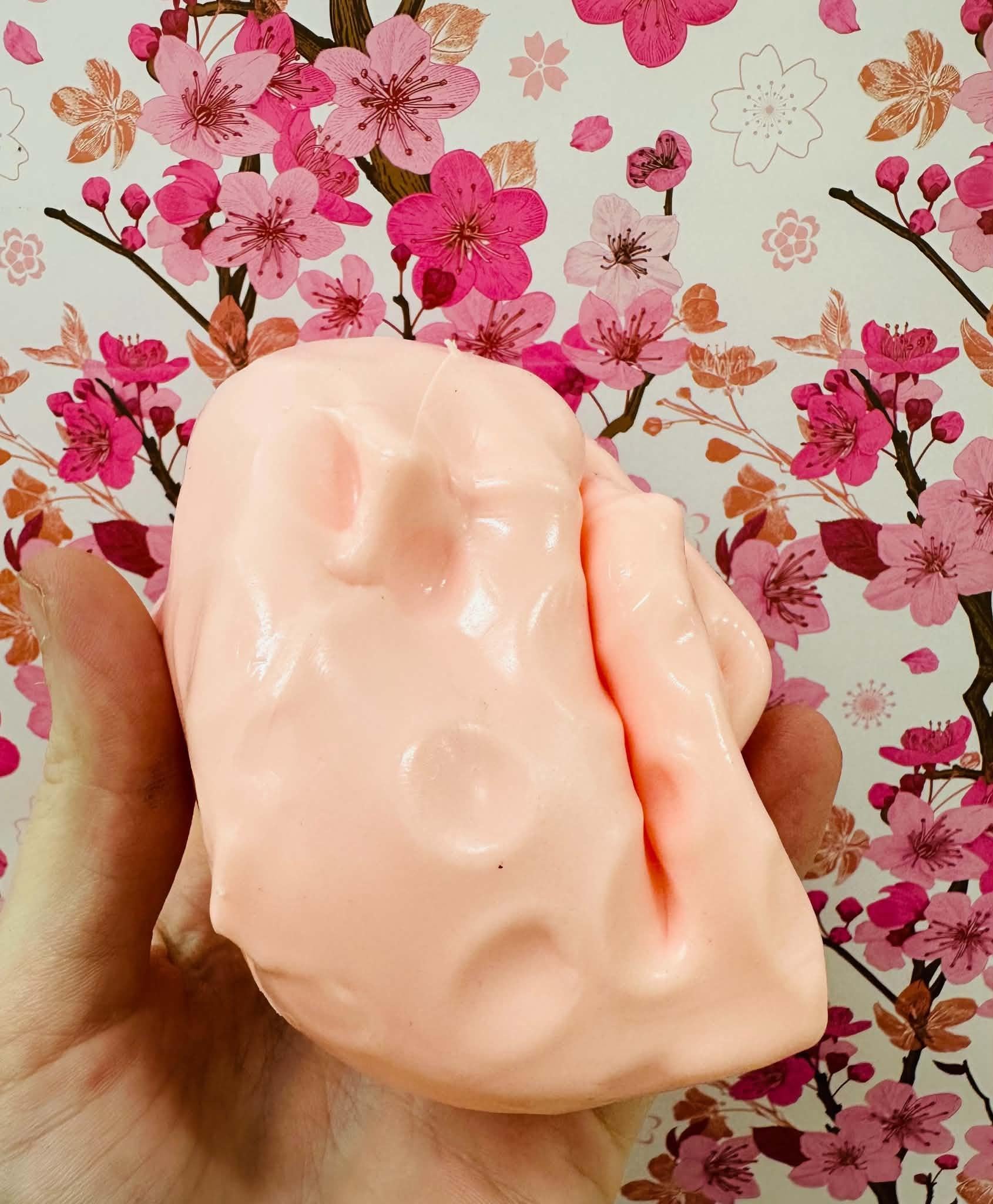 Pink Squishy Small Cheese