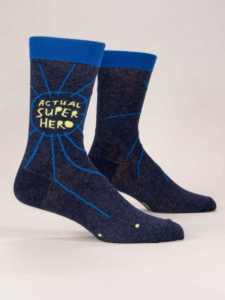 Actual Superhero Men's Socks