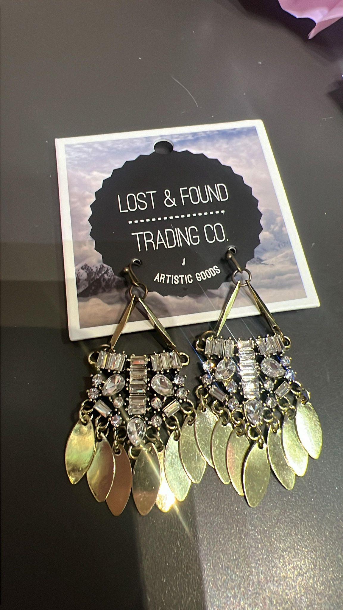 Gold Chandelier Earrings