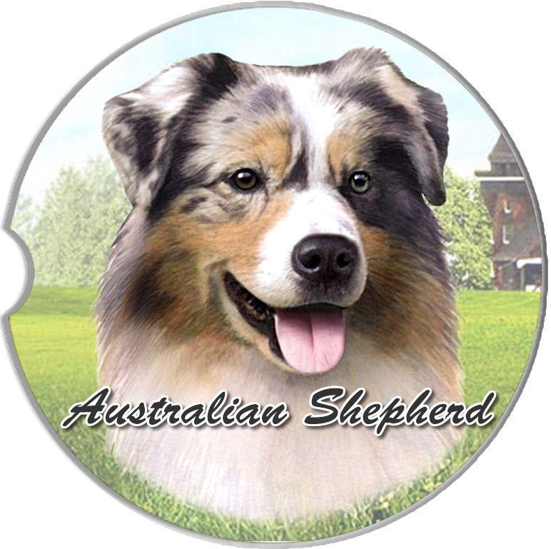 Australian Shepherd Car Coaster