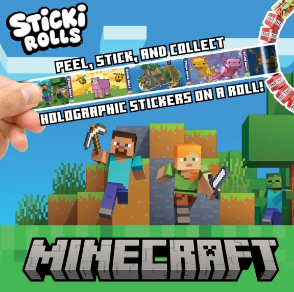 Sticki Rolls Minecraft Capsule